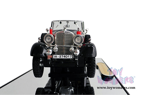 Signature Models Premier Miniature - Mercedes-Benz G4 Convertible (1938, 1/43 scale diecast model car, Black) 43706BK