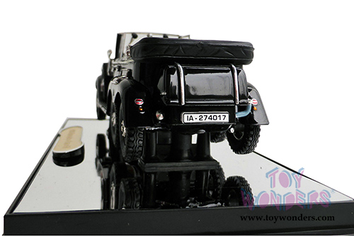 Signature Models Premier Miniature - Mercedes-Benz G4 Convertible (1938, 1/43 scale diecast model car, Black) 43706BK