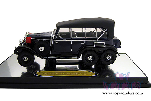 Signature Models Premier Miniature - Mercedes-Benz G4 (1938, 1/43 scale diecast model car, Blue) 43710BU