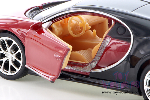 Welly - Bugatti Chiron Hard Top (4.5" diecast model car, Asstd.) 43738D