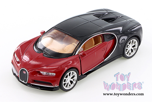 Welly - Bugatti Chiron Hard Top (4.5" diecast model car, Asstd.) 43738D