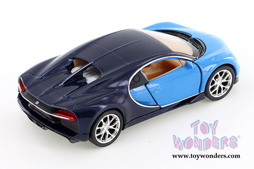 Welly - Bugatti Chiron Hard Top (4.5" diecast model car, Asstd.) 43738D