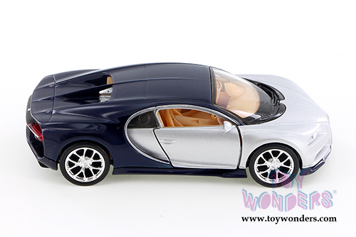 Welly - Bugatti Chiron Hard Top (4.5" diecast model car, Asstd.) 43738D