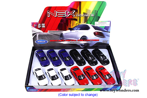 Welly - Dodge Charger R/T Hardtop (2016, 1/34-1/39 Scale diecast model car, Asstd.) 43742D