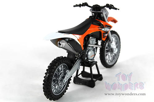 New Ray - KTM 350 SX-F Dirt Bike (2011, 1/12 scale diecast model bike, Orange) 44093