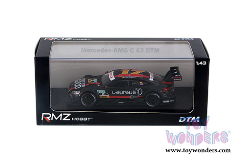 RMZ Hobby - Mercedes-AMG C 63 DTM #12 Daniel Juncadella 2016 (1/43 scale diecast model car, Black) 440999F