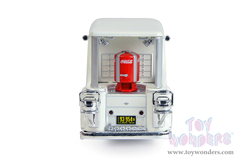 Motor City Coca-Cola - Dodge KH-32 Fountain Truck (1/43 scale diecast model car, White) 443934 MAP: $24.99