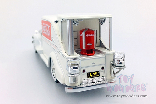 Motor City Coca-Cola - Dodge KH-32 Fountain Truck (1/43 scale diecast model car, White) 443934 MAP: $24.99