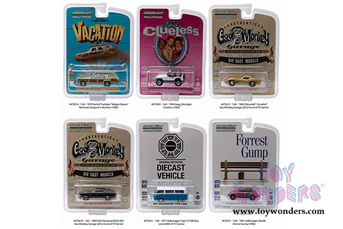 Greenlight - Hollywood Series 12 (1/64 scale diecast model car, Asstd.) 44720/48