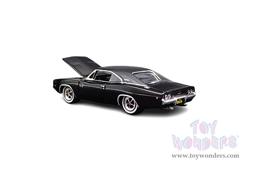 Greenlight - Dodge Charger RT Hardtop (1968, 1/64 scale diecast model car, Black) 44724/48