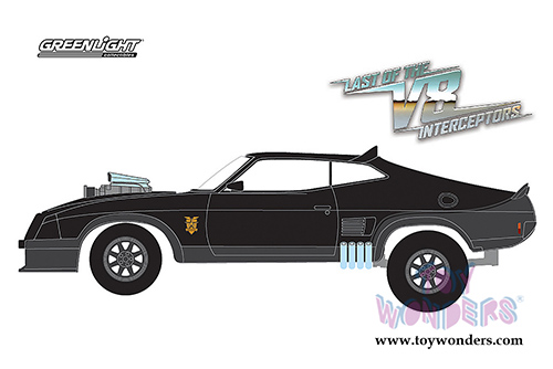 Greenlight - Hollywood Series 17 | The last of the V8 Interceptors Ford Falcon XB (1972, 1/64 scale diecast model car, Black) 44770A/48