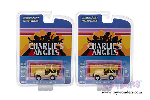 Greenlight - Hollywood Series 20 | Jeep CJ-5 Charlie's Angels (1/64 scale diecast model car, Yellow) 44800C/48