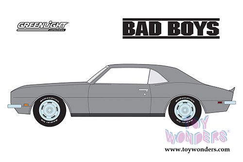 Greenlight - Hollywood Series 21 | Bad Boys Chevrolet&reg; Camaro (1968, 1/64 scale diecast model car, Gray) 44810D/48