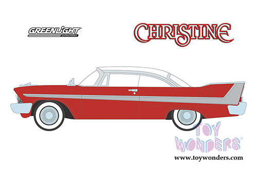 Greenlight - Hollywood Series 23 | Christine (1983) Plymouth Fury (1958, 1/64 scale diecast model car, Red) 44830C/48