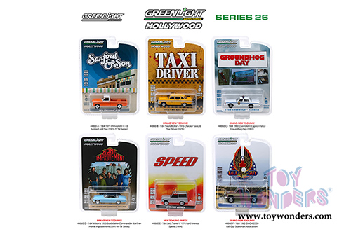 Greenlight - Hollywood Series 26 (1/64 scale diecast model car, Asstd.) 44860/48