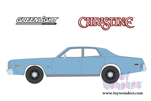 Greenlight - Hollywood Series 30 | Christine Detective Rudolph Junkin's Plymouth Fury (1977, 1/64 scale diecast model car, Blue) 44900B/48