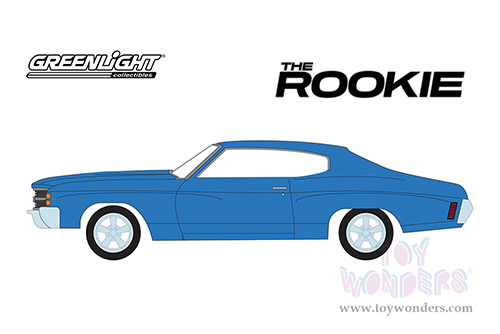 Greenlight - Hollywood Series 32 | Chevrolet® Chevelle® SS™ Blue (Officer John Nolan's) "The Rookie" (2018) TV Series (1971, 1/64 scale diecast model car, Blue) 44920F/48