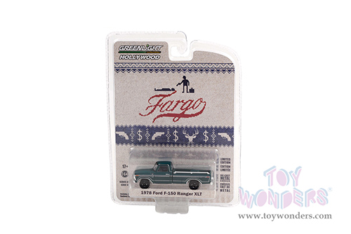 Greenlight - Hollywood Series 35 | Ford F-150 Ranger XLT - Fargo (2014-2020 TV Series) (1978, 1/64 scale diecast model car, Green) 44950E/48