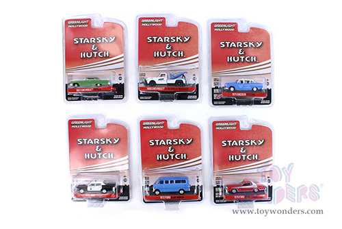 Greenlight - Hollywood Special Edition "Starsky and Hutch" Series 2 (1/64 scale diecast model car, Asstd.) 44955/48