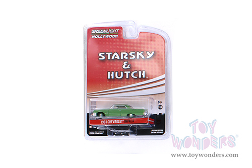 Greenlight - Hollywood Special Edition "Starsky and Hutch" Series 2 | Chevrolet® Impala (1963, 1/64 scale diecast model car, Green) 44955A/48