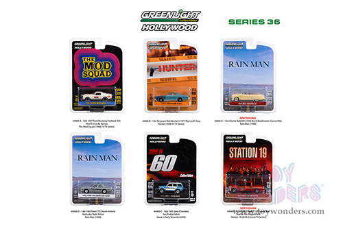 Greenlight - Hollywood Series 36 (1/64 scale diecast model car, Asstd.) 44960/48