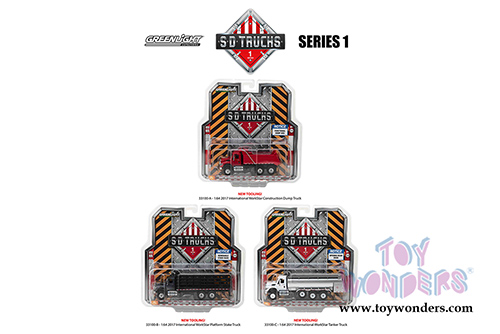 Greenlight - S.D. Trucks Series 1 (1/64 scale diecast model car, Asstd.) 45010/48