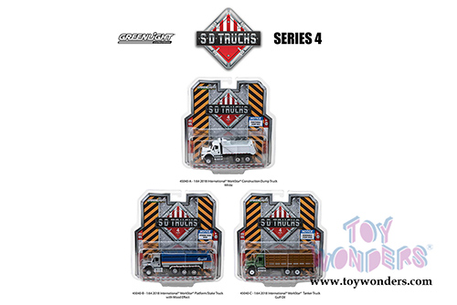 Greenlight - S.D. Trucks Series 4 (1/64 scale diecast model car, Asstd.) 45040/48