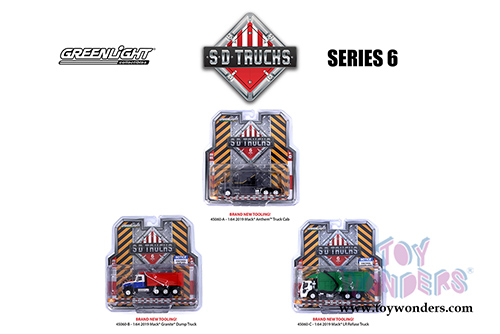 Greenlight - S.D. Trucks Series 6 (1/64 scale diecast model car, Asstd.) 45060/48