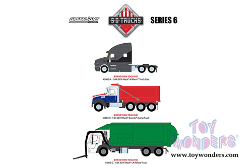 Greenlight - S.D. Trucks Series 6 (1/64 scale diecast model car, Asstd.) 45060/48