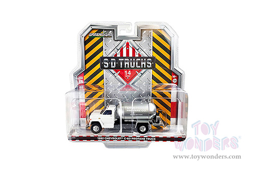 Greenlight - S.D. Trucks Series 14 | Chevrolet® C-60 Propane Truck "Armstrong Propane Co." (1982, 1/64 scale diecast model car, White/Silver) 45140B/48