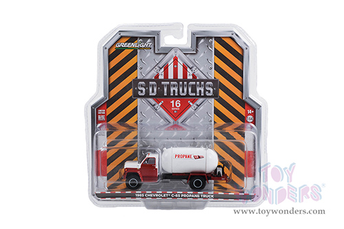 Greenlight - S.D. Trucks Series 16 | Chevrolet&reg; C-65 Propane Truck "LP Gas" (1985, 1/64 scale diecast model car, Red/White) 45160A/48