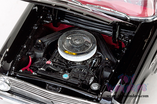 Sun Star USA - Ford Falcon Open Convertible (1963, 1/18 scale diecast model car, Raven Black) 4533BK