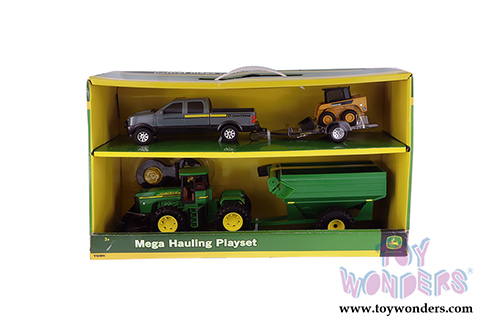 Tomy John Deere - John Deere Mega Hauling Set Assortment (Hard plastic and diecast model car, Asstd.) 45363