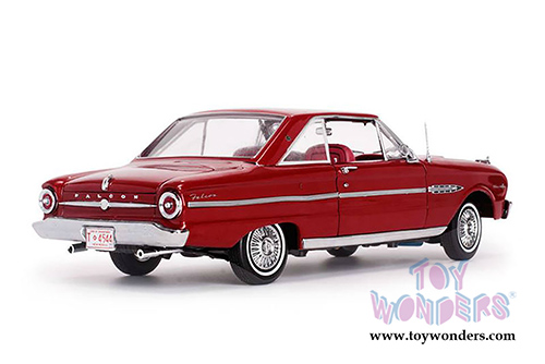 Sun Star USA - Ford Falcon Hardtop (1963, 1/18 scale diecast model car, Rangoon Red) 4544