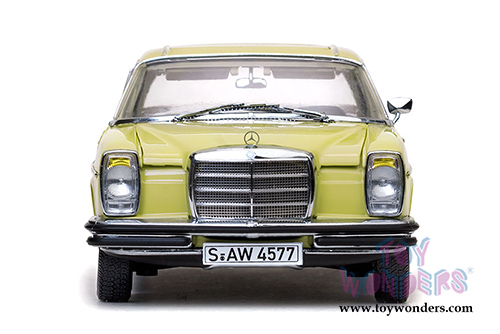 Sun Star Platinum - Mercedes-Benz Strich 8 Coupé (1973, 1/18 scale diecast model car, Ahorn Gelb or Maple Yellow) 4577
