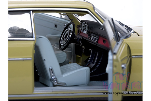 Sun Star Platinum - Mercedes-Benz Strich 8 Coupé (1973, 1/18 scale diecast model car, Ahorn Gelb or Maple Yellow) 4577