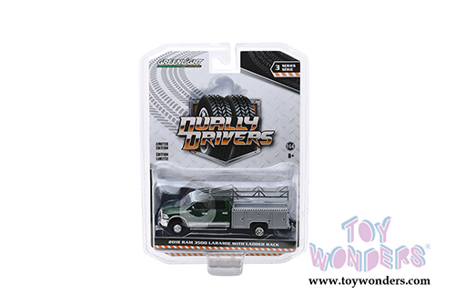 Greenlight - Dually Drivers Series 3 (1/64 scale diecast model car, Asstd.) 46030/48