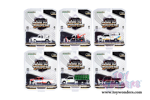 Greenlight - Dually Drivers Series 7 (1/64 scale diecast model car, Asstd.) 46070/48