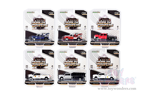 Greenlight - Dually Drivers Series 8 (1/64 scale diecast model car, Asstd.) 46080/48
