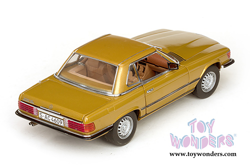 Sun Star European - Mercedes-Benz 350 SL Coupe (1977, 1/18 scale diecast model car, Icon Gold) 4609