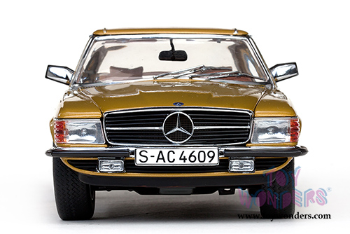 Sun Star European - Mercedes-Benz 350 SL Coupe (1977, 1/18 scale diecast model car, Icon Gold) 4609