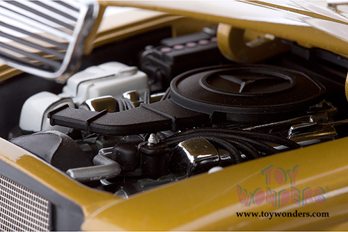 Sun Star European - Mercedes-Benz 350 SL Coupe (1977, 1/18 scale diecast model car, Icon Gold) 4609