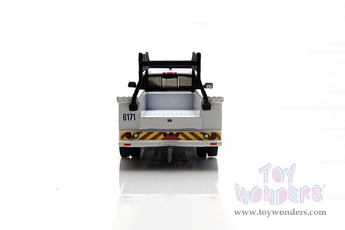 Greenlight - Dually Drivers Series 10 | Ram 3500 Dually Service Bed Truck - U.S. Fish & Wildlife Fire Management (2018, 1/64 scale diecast model car, White with Green Stripes) 46100E/48