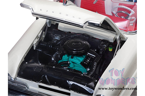 Sun Star Platinum - Lincoln Premiere Open Convertible (1956, 1/18 scale diecast model car, Starmist White) 4655