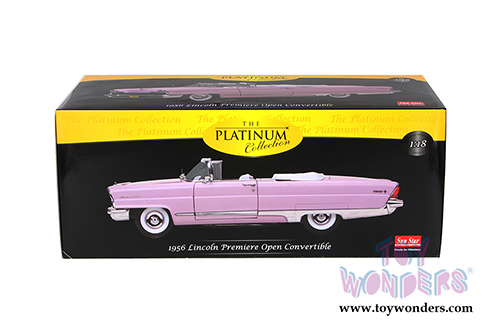 Sun Star Platinum - Lincoln Premiere Open Convertible (1956, 1/18 scale diecast model car, Amethyst) 4656