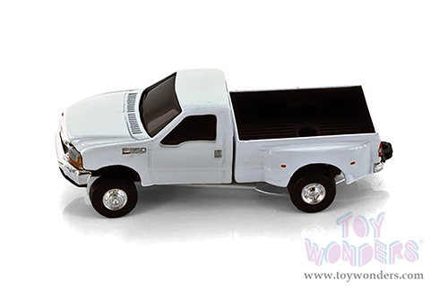 Tomy ERTL - Ford 350 Pickup (1/64 scale die cast model car, Green and White) 46582C