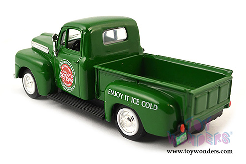 Motor City Coca-Cola - Ford F1 Pick Up (1948, 1/43 scale diecast model car, Green) 467431