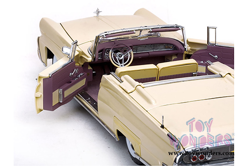 Sun Star Platinum - Lincoln Continental MK III Open Convertible (1958, 1/18 scale diecast model car, Champagne) 4705