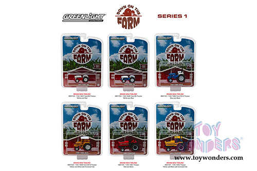 Greenlight - Down on the Farm Series 1 (1/64 scale diecast model car, Asstd.) 48010/48