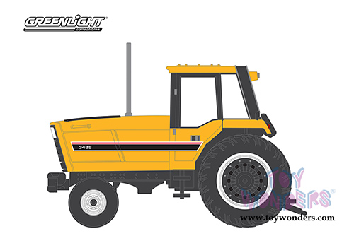 Greenlight - Down on the Farm Series 1 |  International&reg; Harvester&trade; 3488 Tractor (1983, 1/64 scale diecast model car, Yellow/Black) 48010F/48